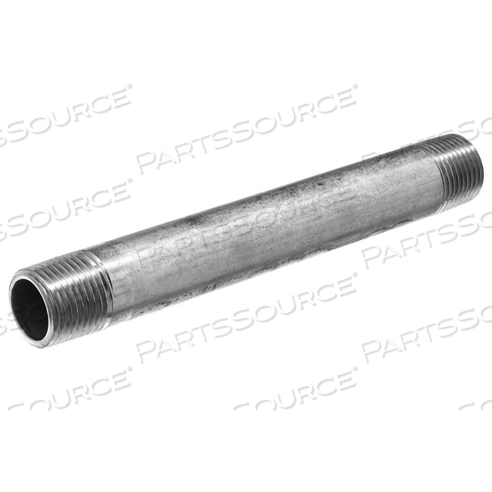 NIPPLE, ALUMINUM, 3 IN NOMINAL PIPE SIZE, 6 IN OVERALL LG, THREADED ON BOTH ENDS, SCHEDULE 40 by Approved Vendor NIPPLE, ALUMINUM, 3 IN NOMINAL PIPE SIZE, 6 IN OVERALL LG, THREADED ON BOTH ENDS, SCHEDULE 40 by Approved Vendor