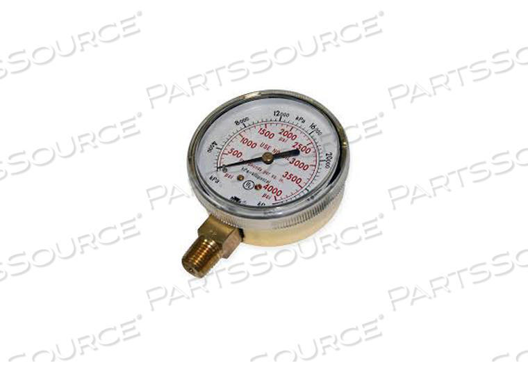 PRESSURE VACUUM GAUGE FOR OXYGEN CONCENTRATOR by Drive/DeVilbiss Healthcare, Inc