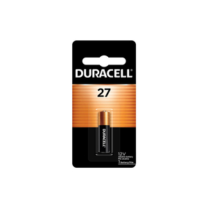 MN27BPK09 DURACELL, SPECIALTY BATTERY, MN27, 12 V, ALKALINE, 1PK, 1PK by Duracell