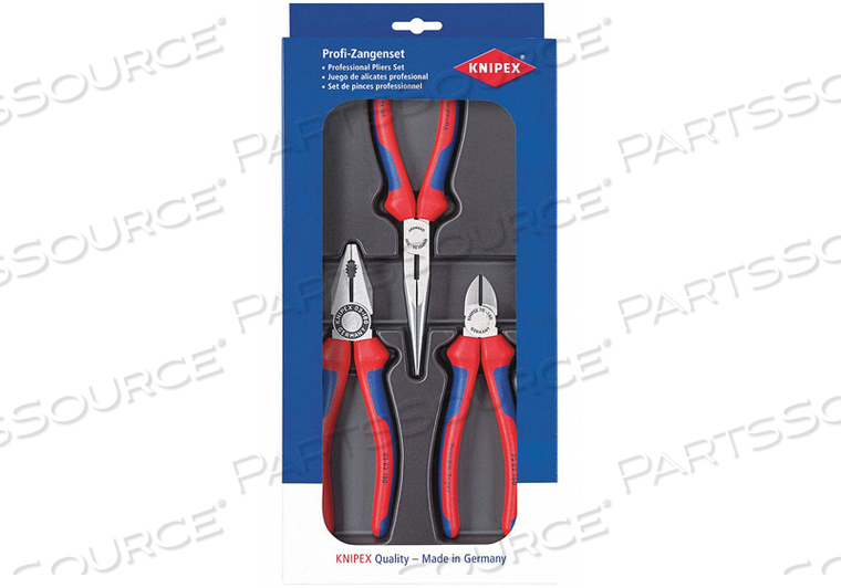 PLIER SET DIPPED 3 PCS by Knipex PLIER SET DIPPED 3 PCS by Knipex