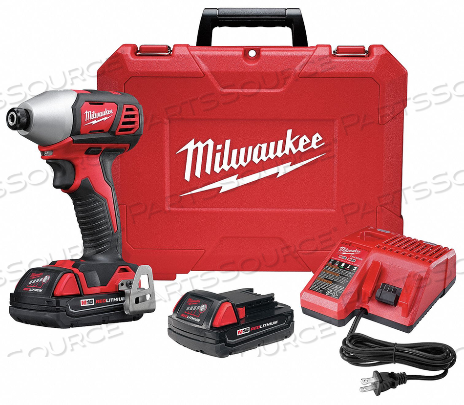 CORDLESS IMPACT DRIVER KIT 18V 1/4 IN 