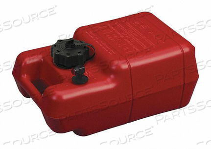 PORTABLE FUEL TANK RED 3 GAL. PLASTIC by Scepter