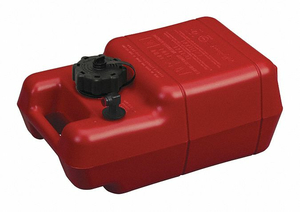 PORTABLE FUEL TANK RED 3 GAL. PLASTIC by Scepter