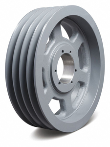 STANDARD V-BELT PULLEY, BUSHED BORE, 4 GROOVE, 36.4 IN OD, FOR C/CX BELT SECTION by TB Wood's