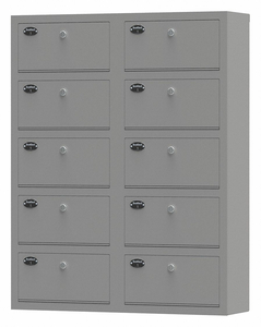 WEAPON STORAGE CABINET 37-1/4INH GRAY by Sentinel