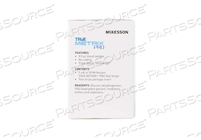 TRUE METRIX® PRO BLOOD GLUCOSE TEST STRIPS (50 PER BOX) by McKesson