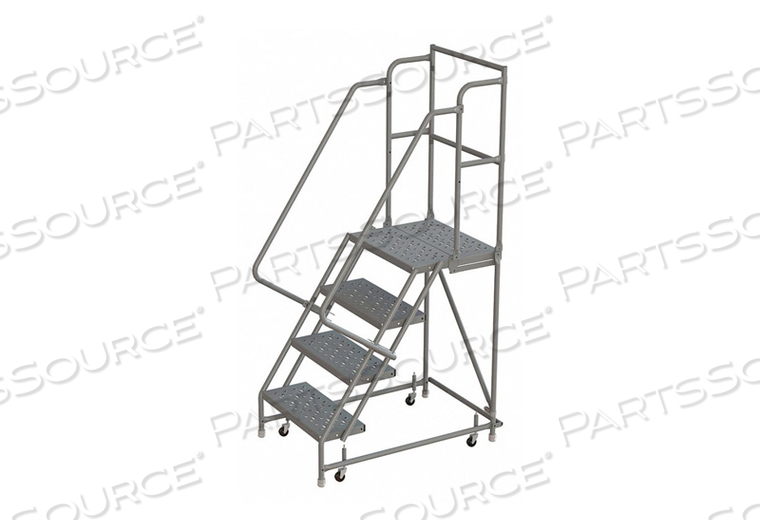 ROLLING LADDER 4 STEP STEEL PERFORATED by Tri-Arc ROLLING LADDER 4 STEP STEEL PERFORATED by Tri-Arc