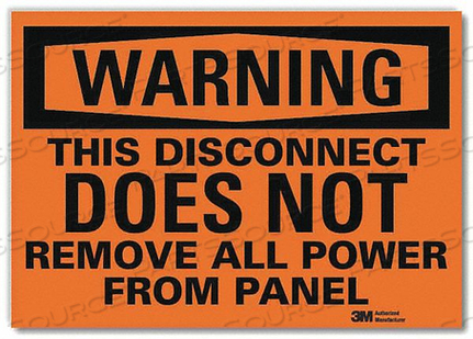 WARNING SIGN MACHINE AND OPERATIONAL ENG by Lyle Signs Inc.