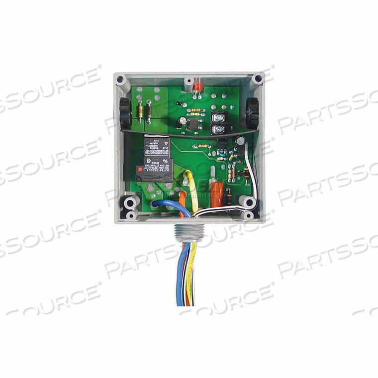 ENCLOSED RELAY, HI/LOW SEP, 20A, SPDT, 120VAC POWER, 5-30VAC/DC CONTROL by RIB