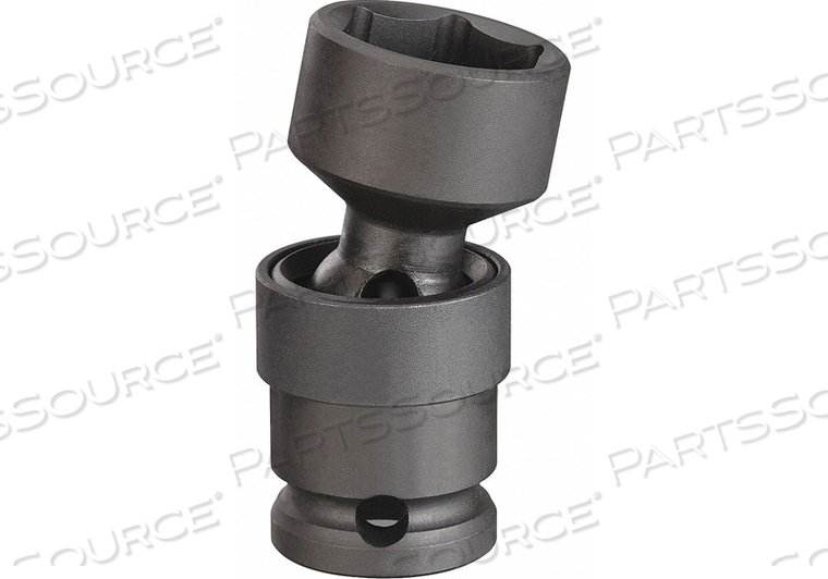 IMPACT SOCKET, SOCKET SIZE 1 3/16 IN, SOCKET SHAPE 6-POINT, DRIVE TYPE IMPACT, DRIVE SIZE 1/2 IN, COMPATIBLE FASTENER TYPE BOLTS, NO, ALLOY by Westward IMPACT SOCKET, SOCKET SIZE 1 3/16 IN, SOCKET SHAPE 6-POINT, DRIVE TYPE IMPACT, DRIVE SIZE 1/2 IN, COMPATIBLE FASTENER TYPE BOLTS, NO, ALLOY by Westward
