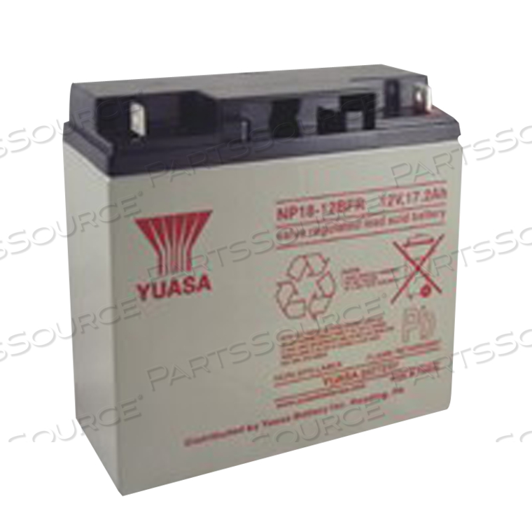 BATTERY, SEALED LEAD ACID, 12V, 18.0 AH, NUT & BOLT POST by ENERSYS