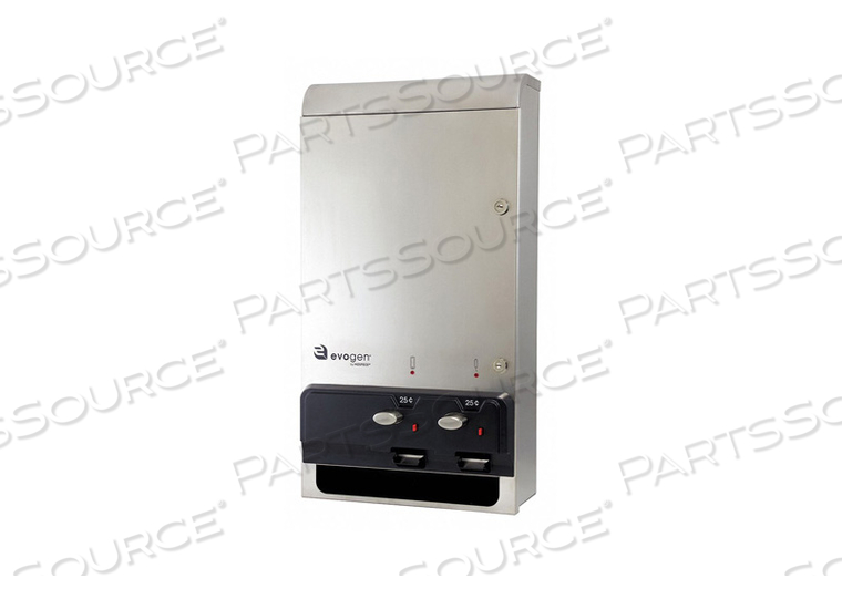 SANITARY NAPKIN/TAMPON DISPENSER SS by Hospeco