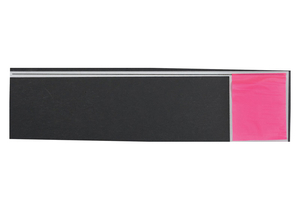 MARKING FLAG PINK GLO BLANK PVC PK100 by Presco