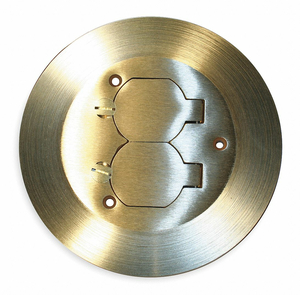 FLOOR BOX COVER CARPET FLANGE 6-1/4 IN. by Hubbell Incorporated, Wiring Device-Kellums
