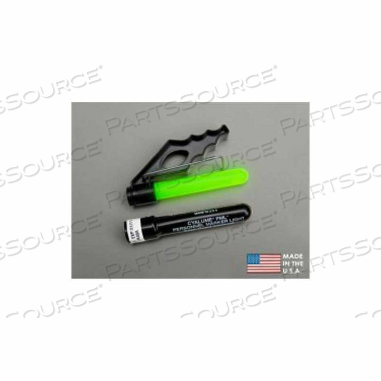 PERSONNEL MARKER LIGHT STICK W/CLIP, GREEN 1/CASE - by Datrex Inc. PERSONNEL MARKER LIGHT STICK W/CLIP, GREEN 1/CASE - by Datrex Inc.
