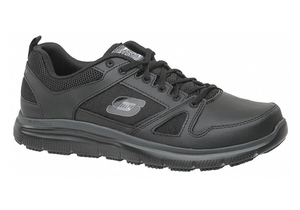 J5319 ATHLETIC SHOE 14 WIDE BLACK PLAIN PR by Skechers