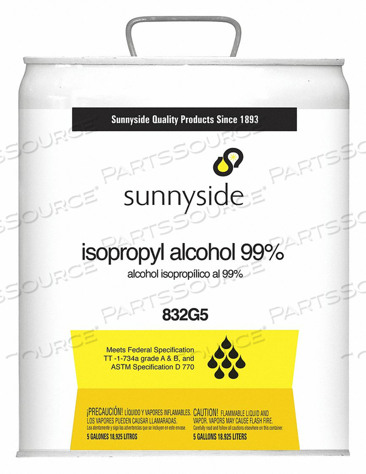 ISOPROPYL ALCOHOL 5 GAL. by Sunnyside