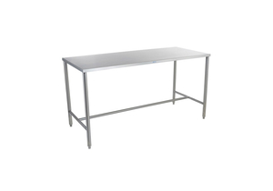 WORK TABLE 92"W X 36"H X 44"D W/H-BRACE by Blickman WORK TABLE 92"W X 36"H X 44"D W/H-BRACE by Blickman