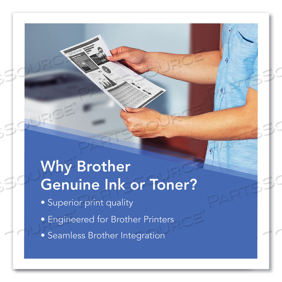 TN210BK TONER, 2,200 PAGE-YIELD, BLACK by Brother