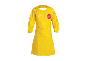 COAT SLEEVE APRON TYCHEM(R)QC YLW S PK25 by DuPont