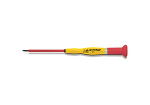 INSULATD SCREWDRIVER SLOTTED 1/16X1-3/4 by Witte