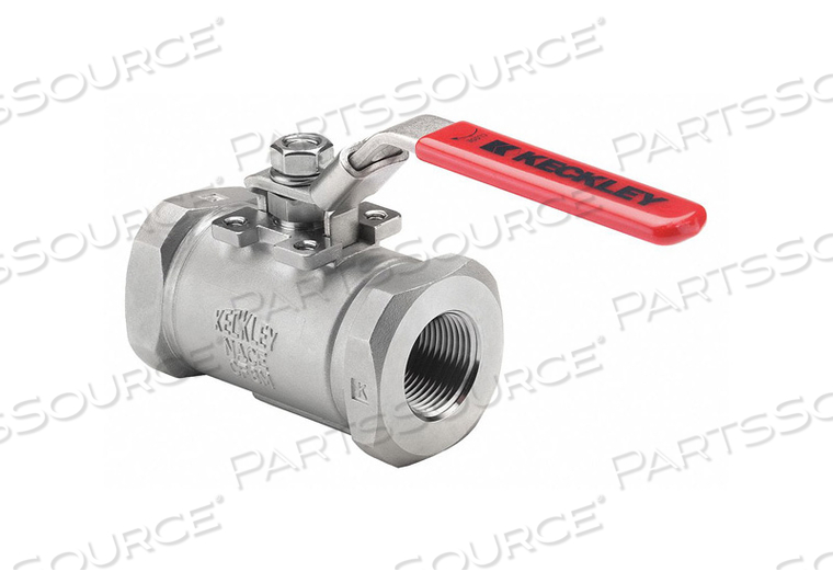 BALL VALVE 2 SIZE 316 SS STANDARD PORT by Keckley