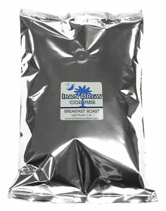 COFFEE BREAKFAST ROAST CAFF GROUND by Iron Brew Coffee