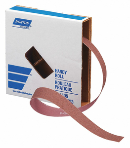 UTILITY CLOTH ROLL 30 FT L FINE BROWN by Norton | Saint-Gobain Abrasives