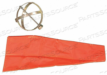 WINDSOCK WITH HARDWARE 18 OPEN 8FT. by Cortina