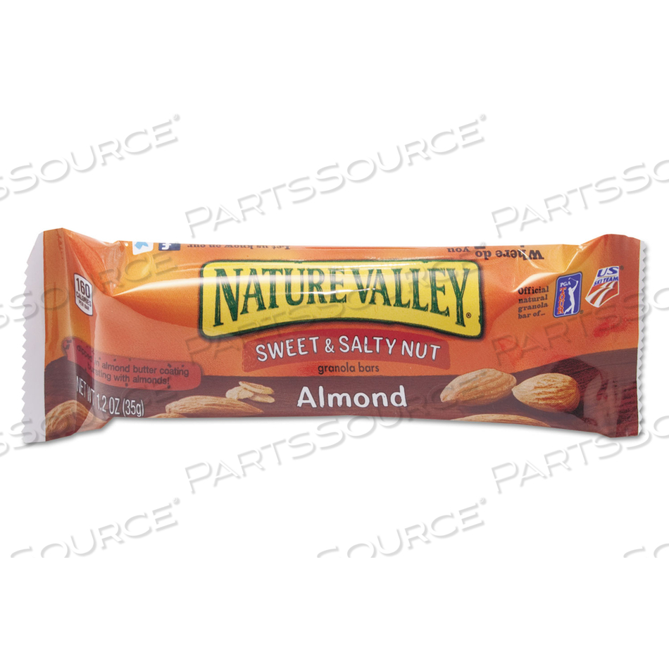 GRANOLA BARS, SWEET AND SALTY NUT ALMOND CEREAL, 1.2 OZ BAR by Nature Valley