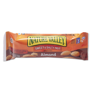 GRANOLA BARS, SWEET AND SALTY NUT ALMOND CEREAL, 1.2 OZ BAR, 16/BOX by Nature Valley