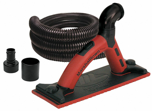 VACUUM SANDER 9-1/4X3-1/4 HOSE DUSTLESS by Marshalltown