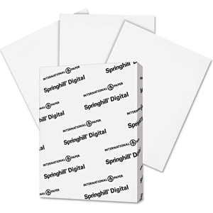 DIGITAL INDEX WHITE CARD STOCK, 90 LBS, 8-1/2" X 11", WHITE, 250/PACK by International Paper