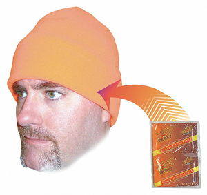 BEANIE CAP ORANGE UNIVERSAL by Heat Factory