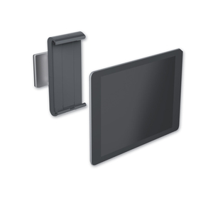 WALL-MOUNTED TABLET HOLDER, SILVER/CHARCOAL GRAY by Durable