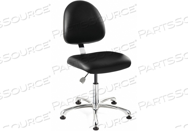 TASK CHAIR VINYL BLACK 15 TO 21 SEAT HT by Bevco Precision Manufacturing TASK CHAIR VINYL BLACK 15 TO 21 SEAT HT by Bevco Precision Manufacturing