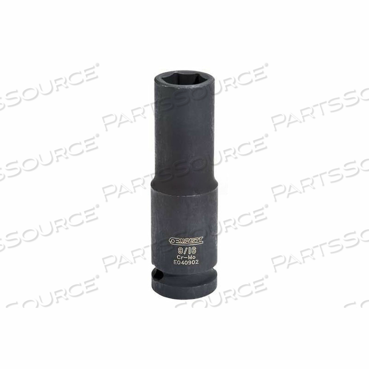 1/2" DRIVE DEEP IMPACT SOCKET, 3-15/64" OVERALL LENGTH, 7/8" SOCKET 