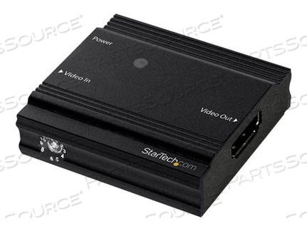 USE THIS REPEATER TO AMPLIFY YOUR 4K HDMI SIGNAL AND EXTEND IT 30 FT. USING A ST by StarTech.com Ltd.