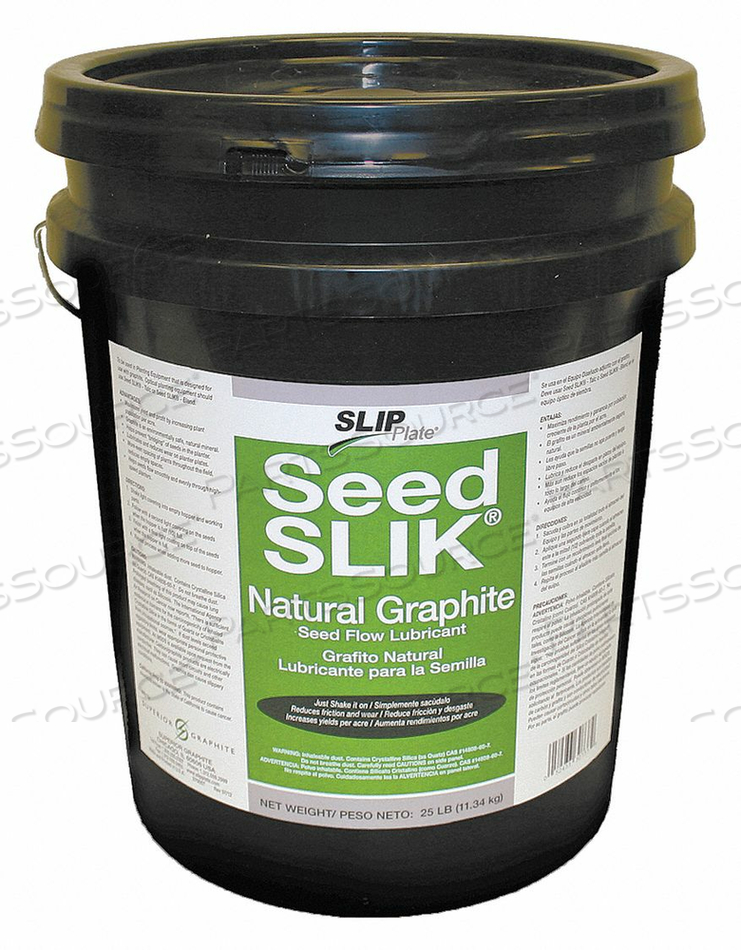 25 LB. PAIL LUBRICANTS BLACK by Seed Slik 25 LB. PAIL LUBRICANTS BLACK by Seed Slik