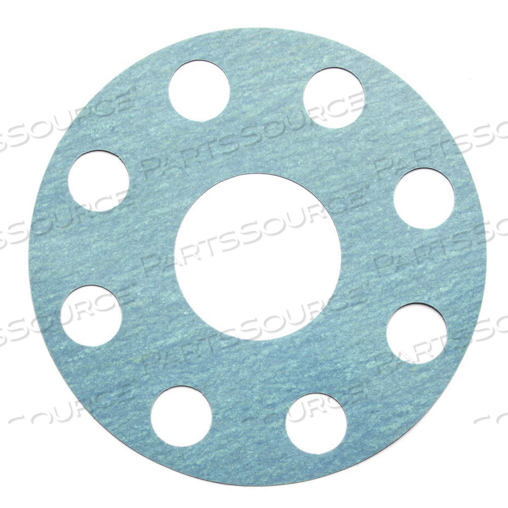 FULL FACE FLANGE GASKET, CLASS 150, ARAMID, BUNA-N BINDER, FOR 7 IN PIPE, BLUE by USA Sealing, Inc FULL FACE FLANGE GASKET, CLASS 150, ARAMID, BUNA-N BINDER, FOR 7 IN PIPE, BLUE by USA Sealing, Inc