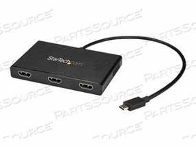 USB TYPE-C MULTI-MONITOR ADAPTER CAN DRIVE 2X 4K 30HZ OR 3X 1080P 60HZ HDMI MONI by StarTech.com Ltd.