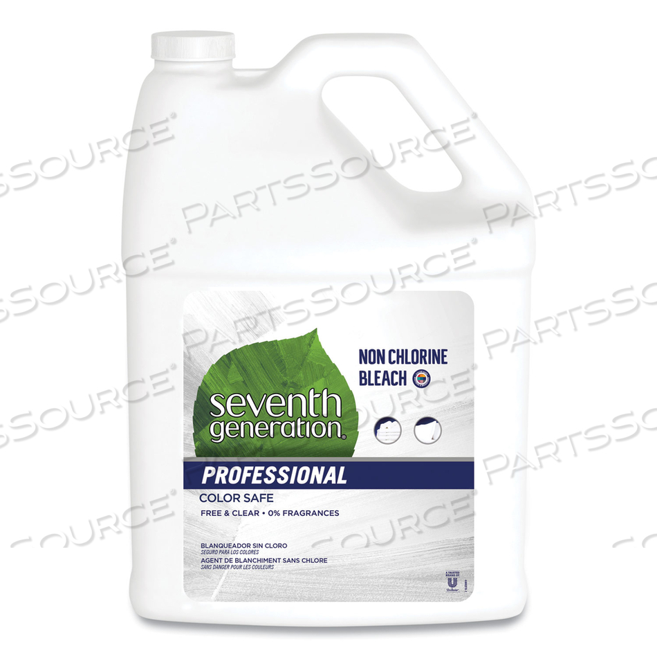 NON CHLORINE BLEACH, FREE AND CLEAR, 1 GAL BOTTLE 