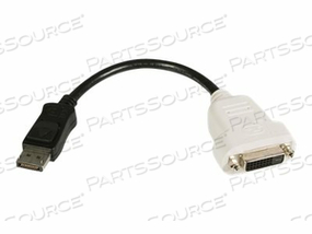 DISPLAYPORT TO DVI VIDEO CONVERTER - DISPLAYPORT ADAPTER - SINGLE LINK - DISPLAYPORT (M) TO DVI-D (F) - 9.4 IN - LATCHED - FOR P/N: SV231DPUA, VS421DP, SV431DPUA, SV231DPU by StarTech.com Ltd. DISPLAYPORT TO DVI VIDEO CONVERTER - DISPLAYPORT ADAPTER - SINGLE LINK - DISPLAYPORT (M) TO DVI-D (F) - 9.4 IN - LATCHED - FOR P/N: SV231DPUA, VS421DP, SV431DPUA, SV231DPU by StarTech.com Ltd.