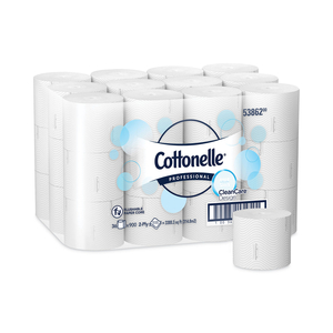 CLEAN CARE BATHROOM TISSUE, SEPTIC SAFE, 2-PLY, WHITE, 900 SHEETS/ROLL, 36 ROLLS/CARTON by Cottonelle