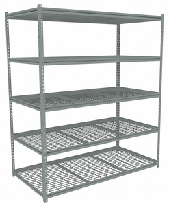 BOLTLESS SHELVING STARTER 84 H GRAY by Tennsco Corp. BOLTLESS SHELVING STARTER 84 H GRAY by Tennsco Corp.