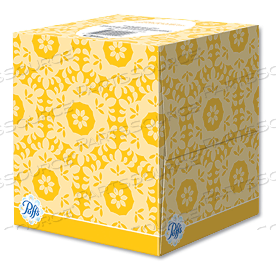 FACIAL TISSUE, 2-PLY, WHITE, 64 SHEETS/BOX, 24 BOXES/CARTON 