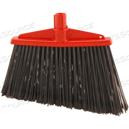 BROOM HEAD, ANGLE, RED/BLACK by Enterprise Manufacturing Inc