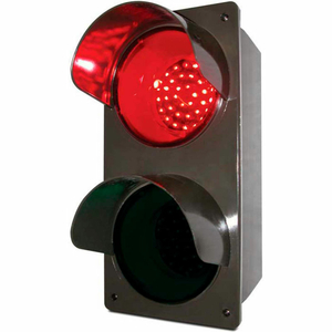 108983 LED TRAFFIC CONTROLLER SIGNAL, VERTICAL, RED/GREEN, WALL MOUNT, 120V by Tapco