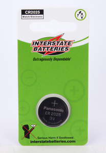 3V 170MAH LITHIUM MANGANESE DIOXIDE CARDED COIN BATTERY by Interstate All Battery