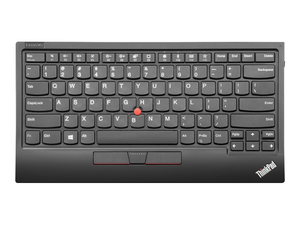 THINKPAD TRACKPOINT KEYBOARD II, KEYBOARD, WITH TRACKPOINT, WIRELESS, 2.4 GHZ, BLUETOOTH 5.0, QWERTY, US, KEY SWITCH: SCISSOR-KEY, PURE BLAC by Lenovo